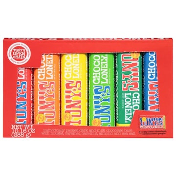 Tony's Chocolonely Chocolate Bars, Assorted