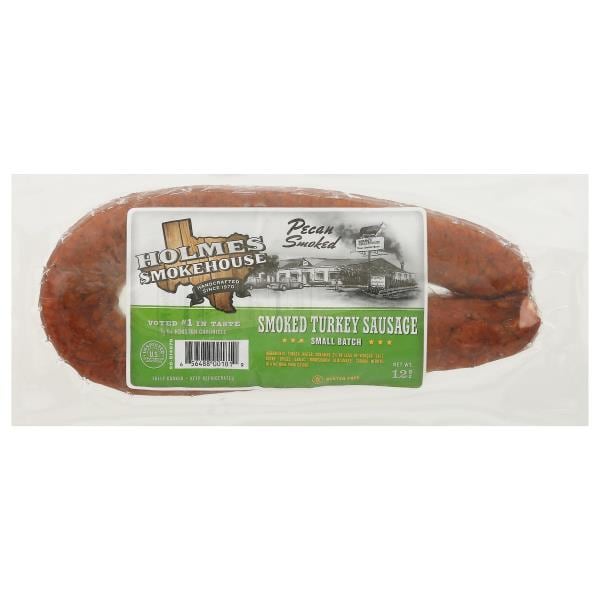 Holmes Smokehouse Turkey Sausage, Pecan Smoked Publix Super Markets