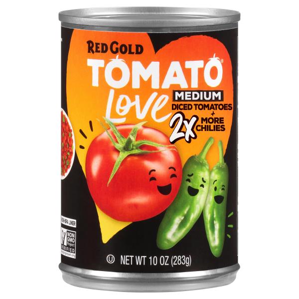 Red Gold Tomato Love Diced Tomatoes + 2x More Chilies Publix Super