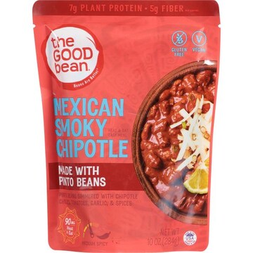 The Good Bean Smoky Chipotle, Mexican, Medium Spicy