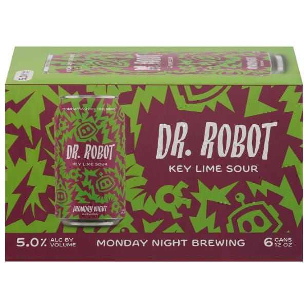 Monday Night Brewing Beer, Dr. Robot, Key Lime Sour | Publix Super Markets