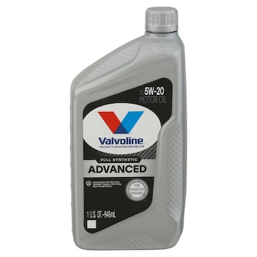 Valvoline Motor Oil, Advanced, Full Synthetic, SAE 5W-20