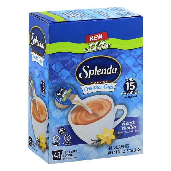 Splenda Creamer Cups, Coffee, French Vanilla Publix Super Markets