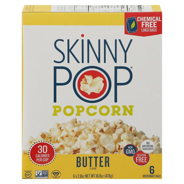 Skinnypop Popcorn, Butter Flavor Publix Super Markets