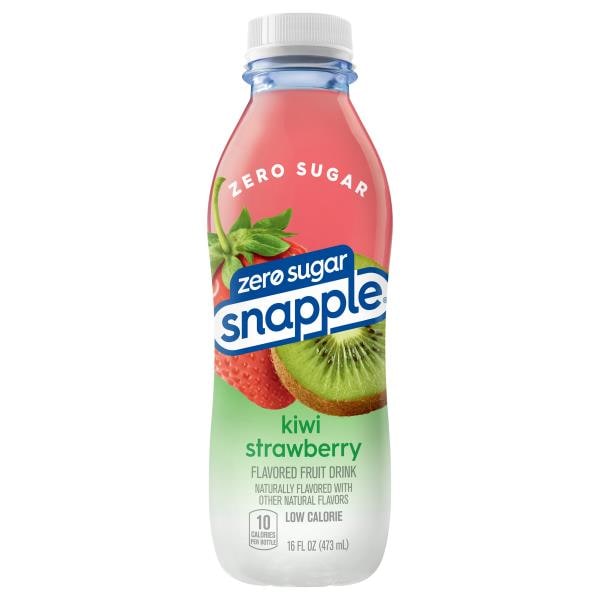 Snapple Fruit Drink, Zero Sugar, Kiwi Strawberry Flavored | Publix ...