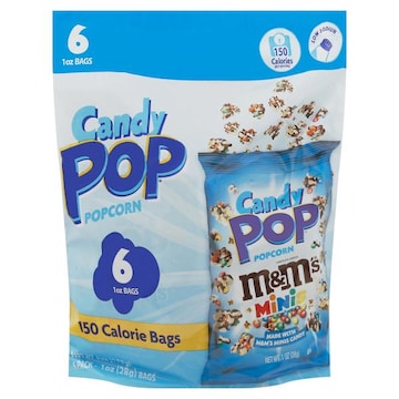 Pop Popcorn, Candy, 6 Pack