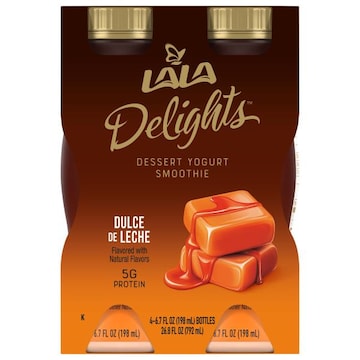 Lala Delights Dessert Yogurt Smoothie, Dulce de Leche