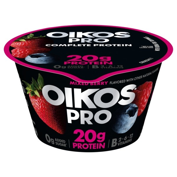 Oikos Pro 20g Protein Mixed Berry Yogurt-Cultured Ultra-Filtered