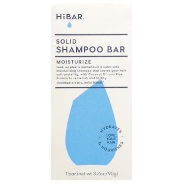 HiBar Shampoo Bar, Solid, Moisturize