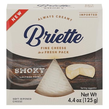 Briette Cheese, Soft-Ripened, Smoky