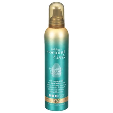 Ogx Mousse, Creamy, Decadent, Locking + Coconut Curls