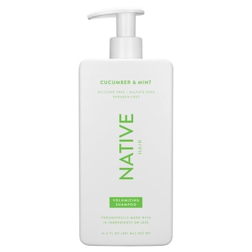 Native Shampoo, Volumizing, Cucumber & Mint