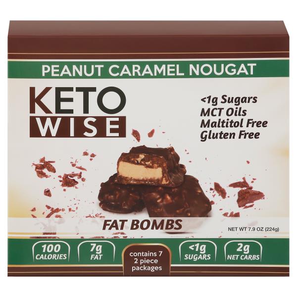 Keto Wise Fat Bombs, Peanut Caramel Nougat Publix Super Markets
