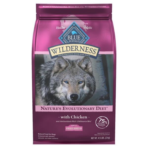 Blue Buffalo Blue Wilderness Dog Food, Chicken, Nature's Evolutionary