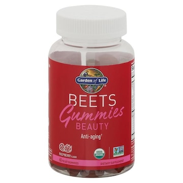 Garden of Life Beets, Beauty, Gummies, Raspberry Flavor