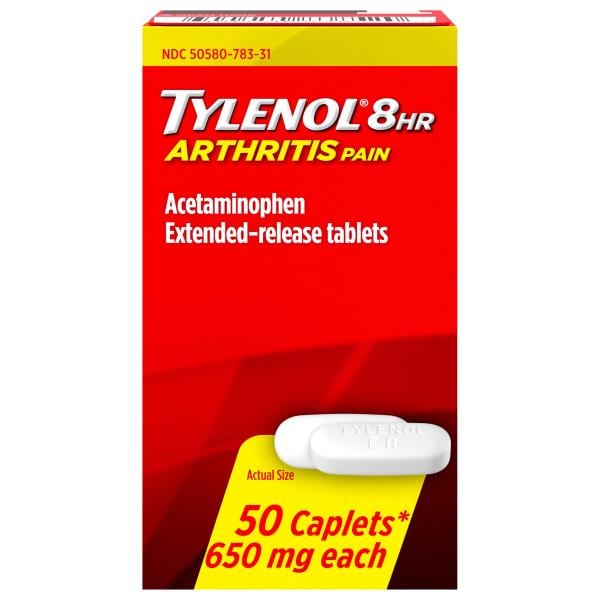 Tylenol 8hr Arthritis Pain 650 Mg Caplets Publix Super Markets