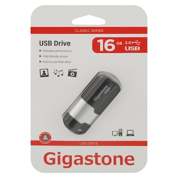 Dane Gigastone USB Drive, 16 GB, Classic Series