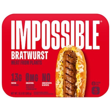 Impossible Foods Impossible®  Bratwurst Meat From Plants, 4 Links, 13.5 oz