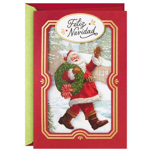 Hallmark Greeting Card, Feliz Navidad Publix Super Markets
