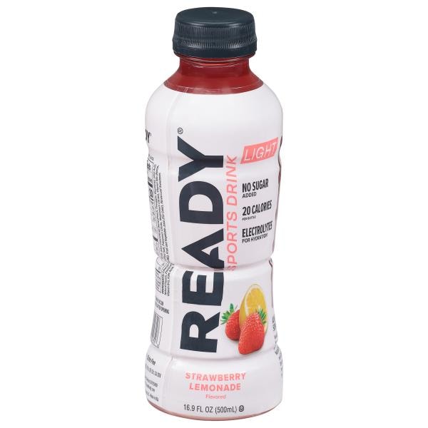 Ready Sports Drink, Light, Strawberry Lemonade Publix Super Markets