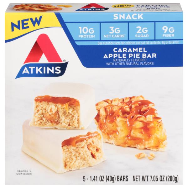 Atkins Atkins Caramel Apple Pie Snack Protein Bar Publix Super Markets