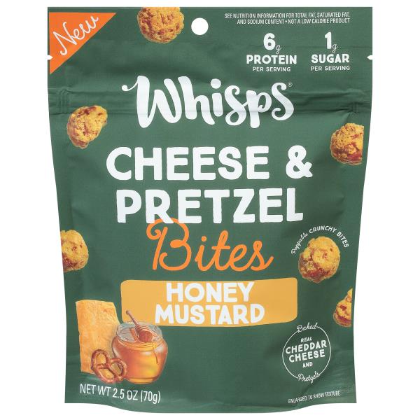 Whisps Cheese & Pretzel Bites, Honey Mustard Publix Super Markets