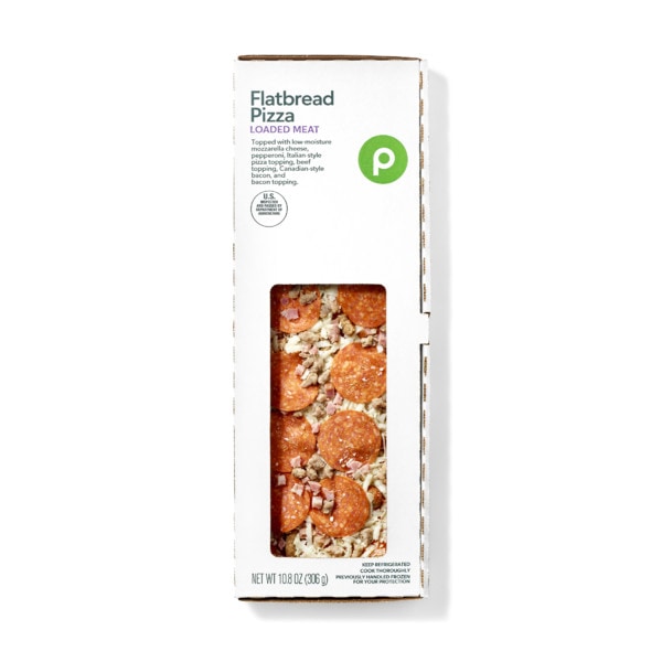 Publix Deli Loaded Meat Flatbread Pizza Publix Super Markets