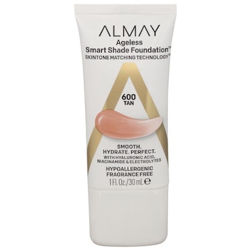 Almay Ageless Smart Shade Foundation, Tan 600