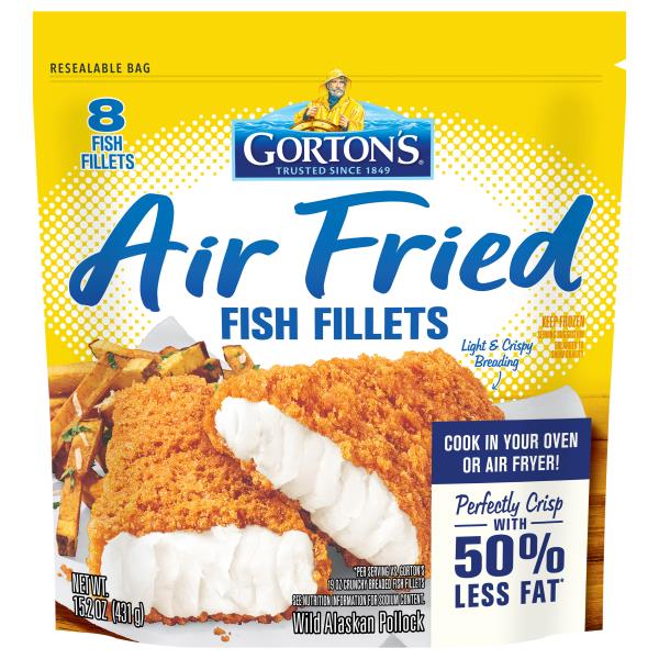 Gorton's Air Fried Fish Fillets, Air Fried Publix Super Markets