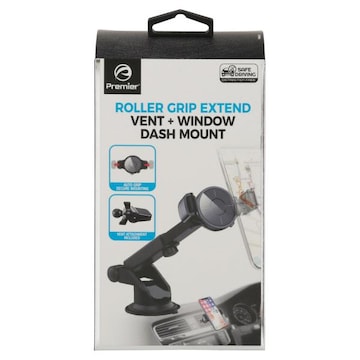 Premier Vent + Window Dash Mount, Roller Grip Extend