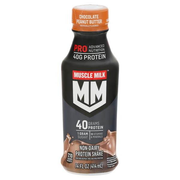 Muscle Milk Protein Shake, NonDairy, Chocolate Peanut Butter Publix