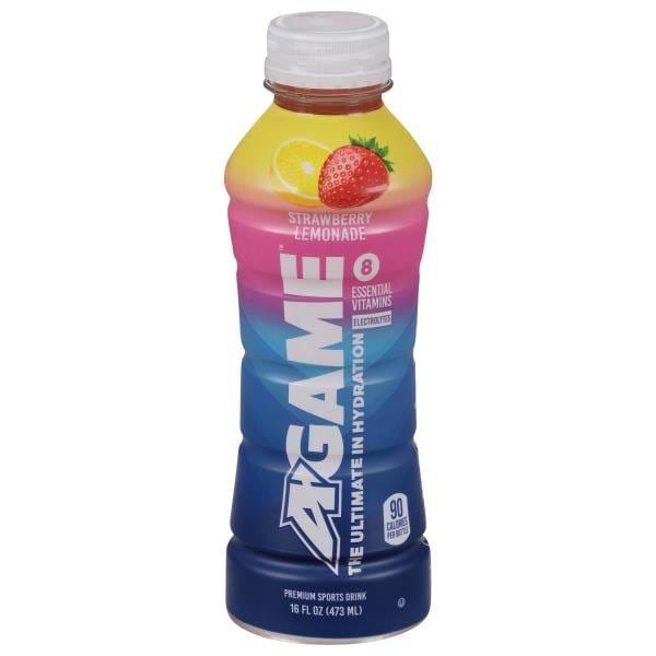 AGame Sports Drink, Premium, Strawberry Lemonade Publix Super Markets