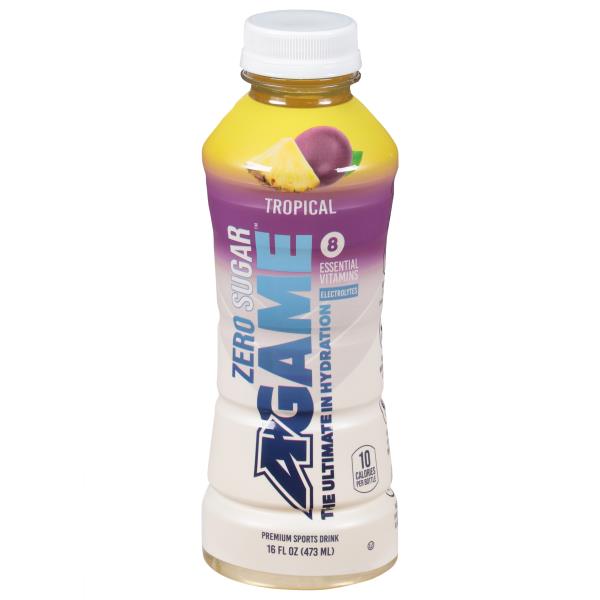 AGame Sports Drink, Zero Sugar, Premium, Tropical Publix Super Markets