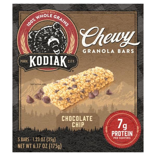 Kodiak Chewy Granola Bars, Chocolate Chip Publix Super Markets