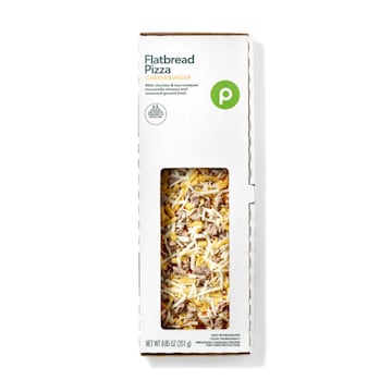 Publix Cheeseburger Flatbread Pizza
