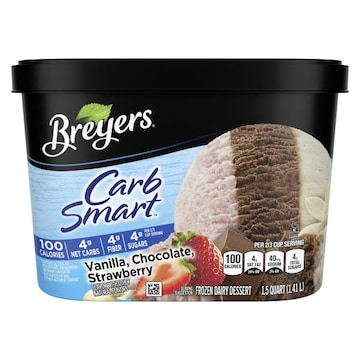 Breyers CarbSmart Vanilla Chocolate Strawberry