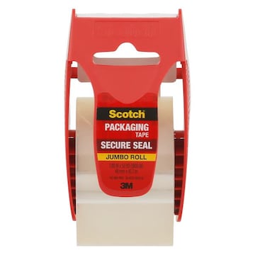 Scotch Packaging Tape, Secure Seal, Jumbo Roll