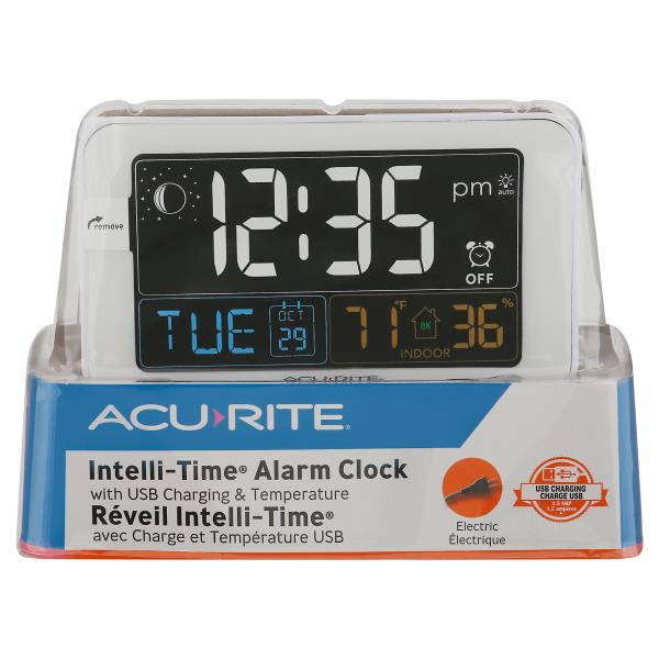 AcuRite IntelliTime Alarm Clock, Electric Publix Super Markets