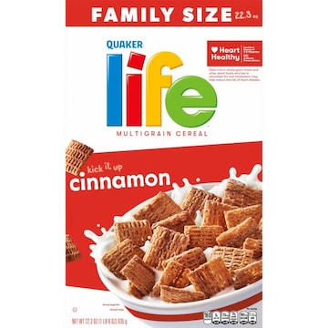 Quaker Quaker Life Multigrain Cereal Cinnamon 22.3 Oz