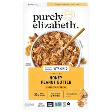 Purely Elizabeth Honey Peanut Butter Superfood Cereal