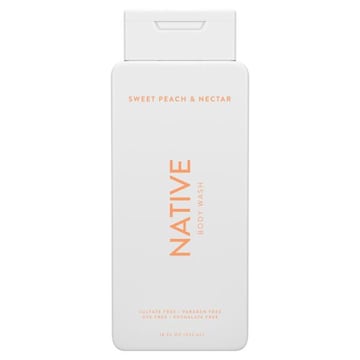 Native Sweet Peach & Nectar, Body Wash