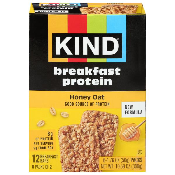 Kind Honey Hot Breakfast Bars | Publix Super Markets