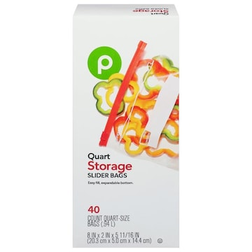 Publix Storage Quart Slider Bags