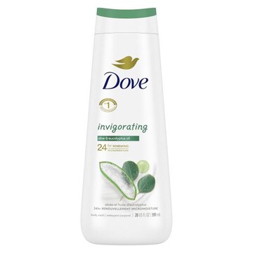 Dove Body Wash Invigorate Aloe & Eucalyptus
