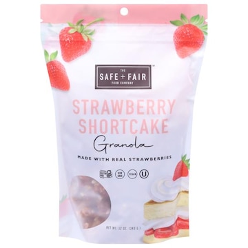 The Safe + Fair Food Company Granola, Strawberry Shortcake
