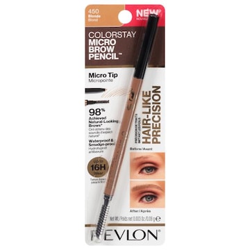 Revlon ColorStay Brow Pencil, Micro Tip, Blonde 450