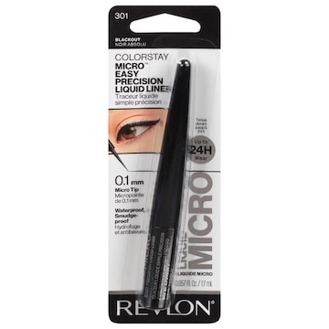Revlon ColorStay Liquid Liner, Micro Easy Precision, Blackout 301