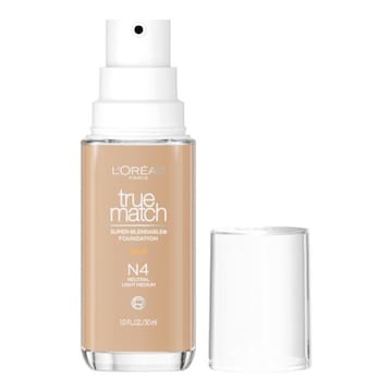 L'Oreal Paris True Match Super-Blendable Foundation, medium coverage N4, Light Medium