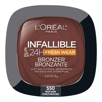 L'Oreal Paris Infallible Up to 24H Fresh Wear Soft Matte Bronzer Deep Dark