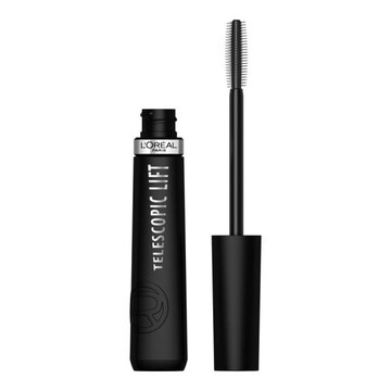 L'Oreal Paris Telescopic Lift Washable Makeup Mascara, 36HR Wear Blackest Black